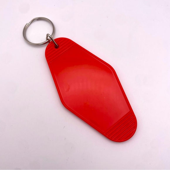 CAMP CRYSTAL LAKE | Motel-Style Key Fob | Bag Charm | Keychain (Brand New!) ❤️ - Picture 5 of 5